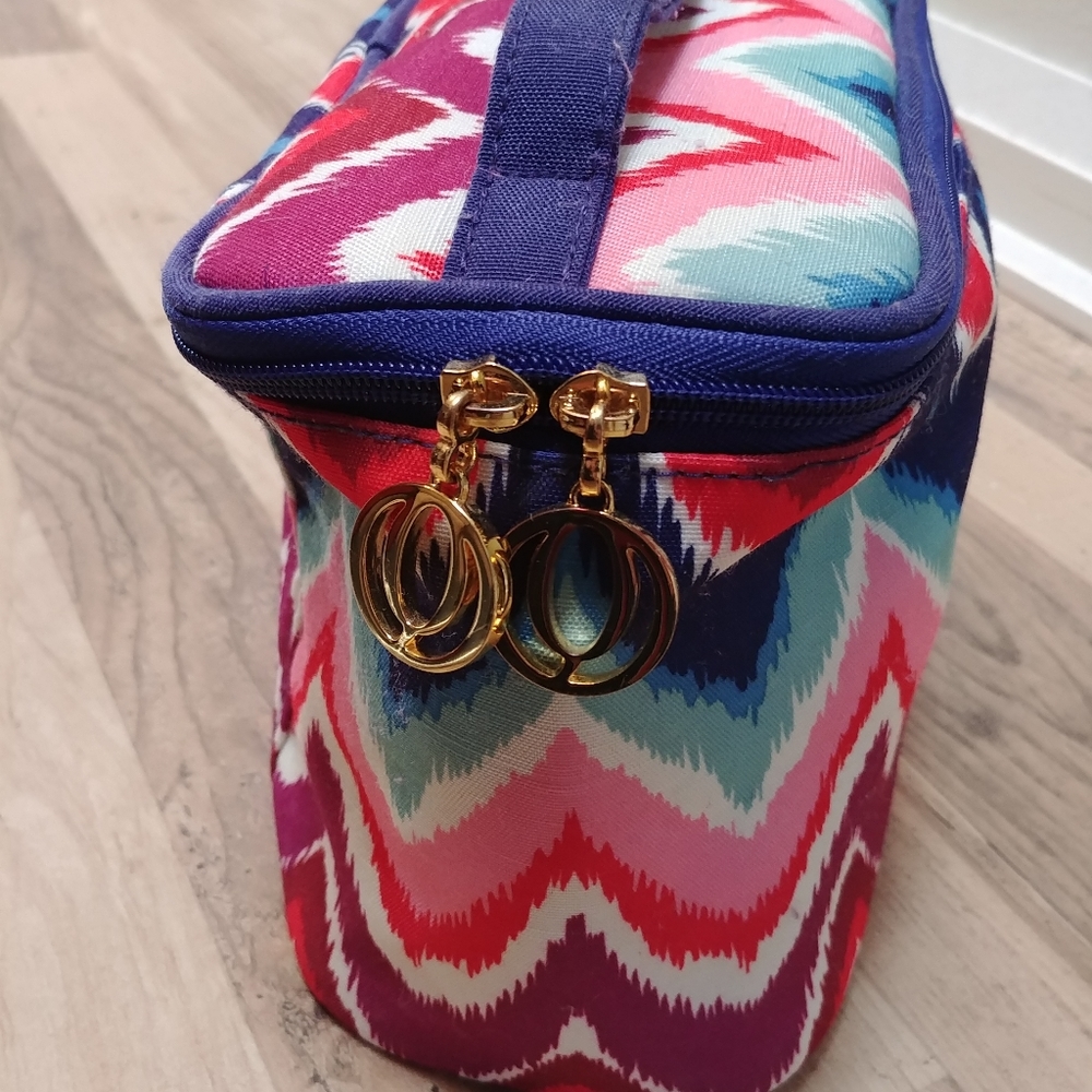 Quo Makeup Train Case Multi Colours